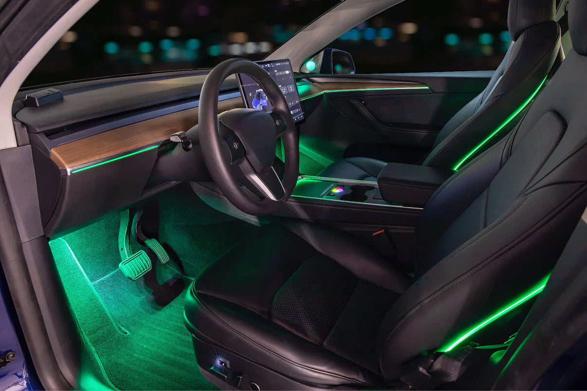 Revolutionizing Tesla Interiors: Tialloyelf's Model 3/Y Laser Etched A
