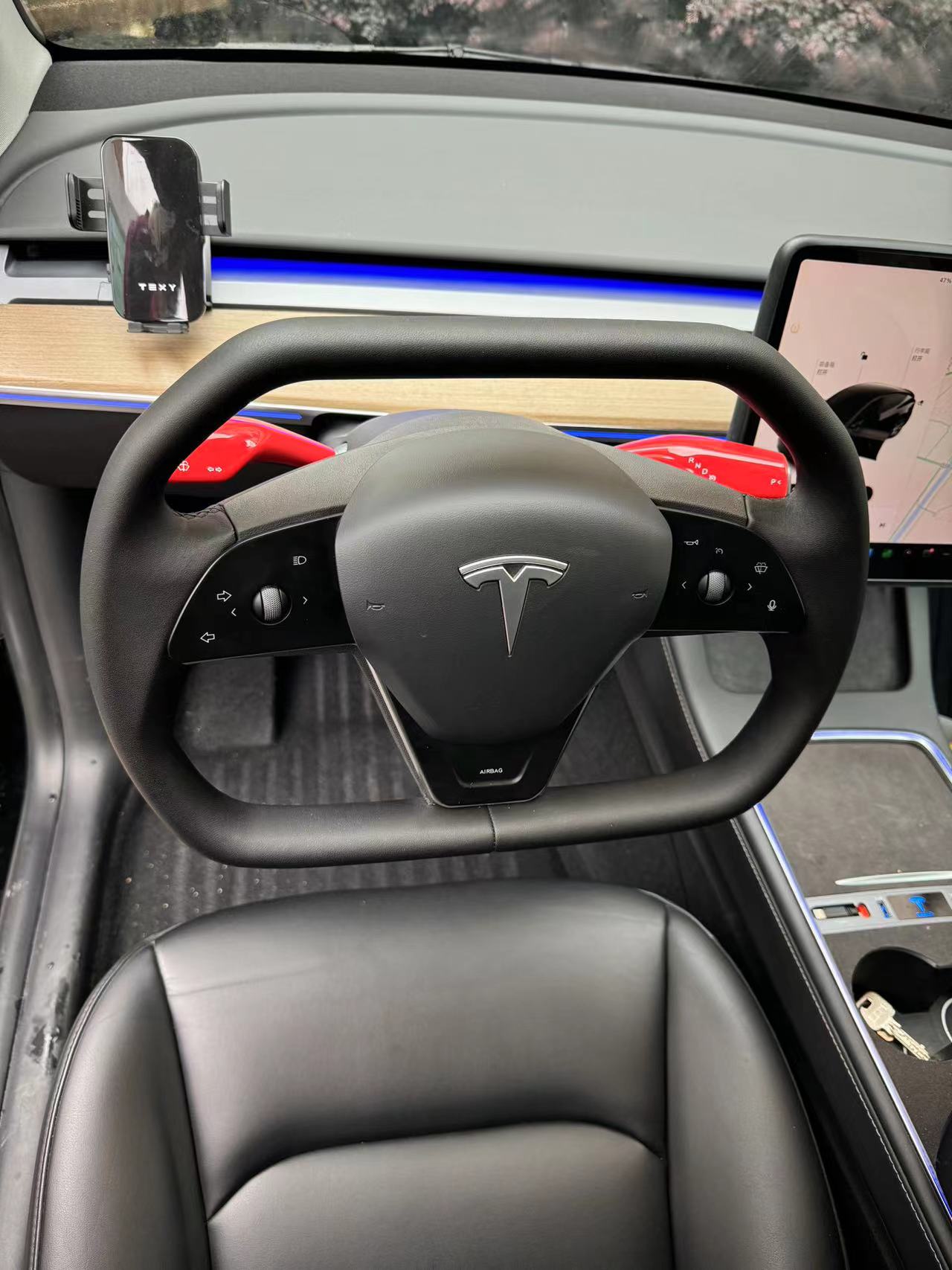 3/Y Cybertruck Steering Wheel Tialloyelf