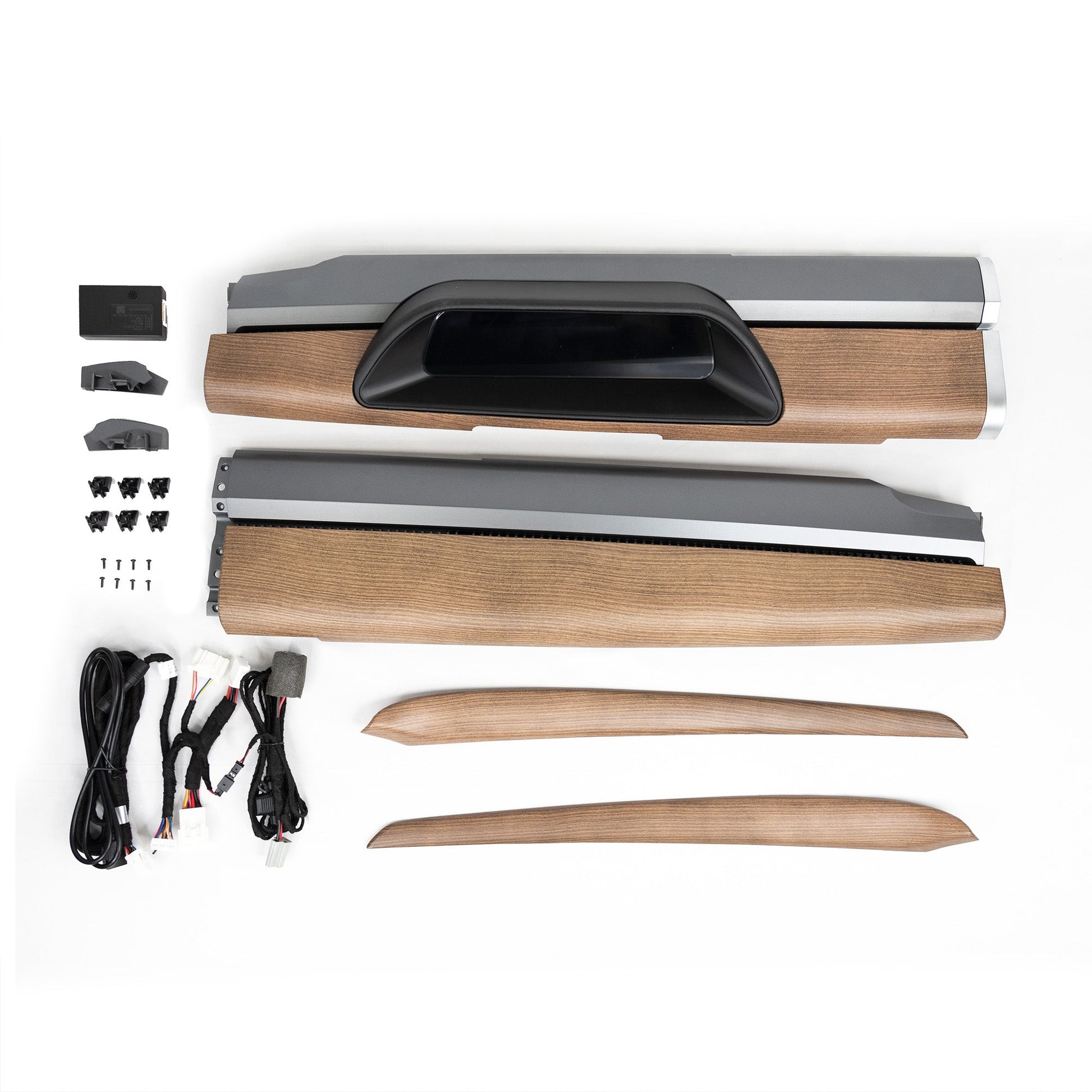 Tesla Model 3 & Y Dashboard Cluster Display with Door Panel Extensions (Smart Instrument Cluster) - Variety* Sam