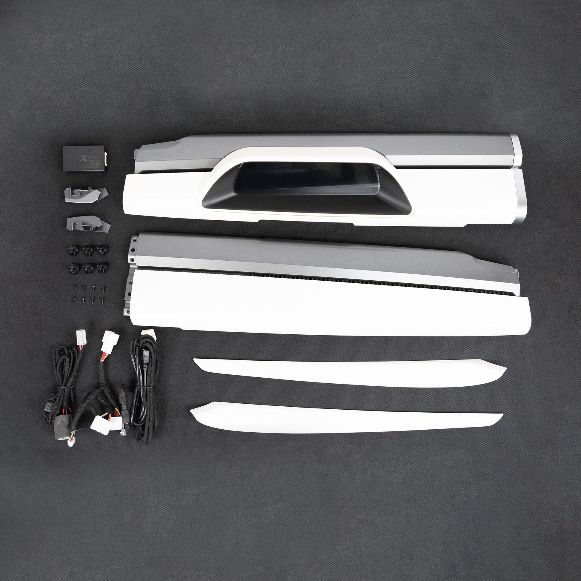 Tesla Model 3 & Y Dashboard Cluster Display with Door Panel Extensions (Smart Instrument Cluster) - Variety* Sam