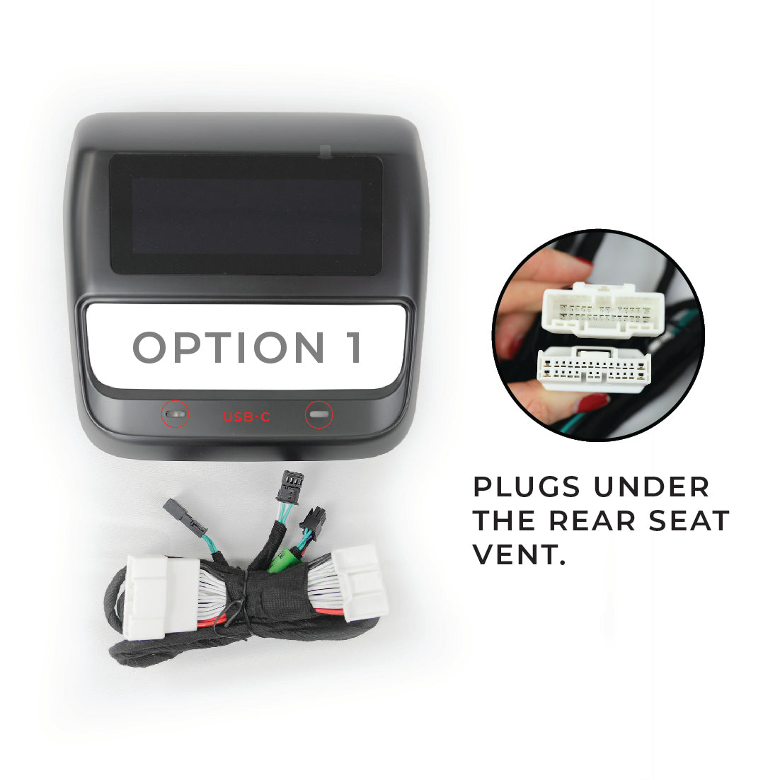 Model 3 & Y Backseat Touch Control System for A/C. Seats. Music. & More Sam