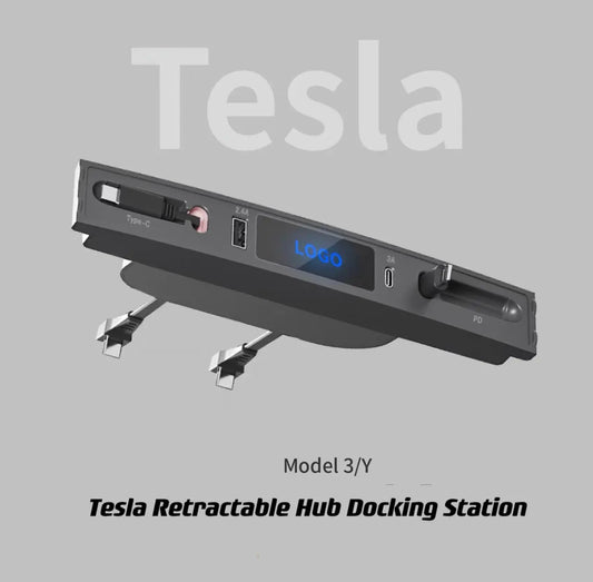 Tesla Retractable Hub Docking Station Tialloyelf