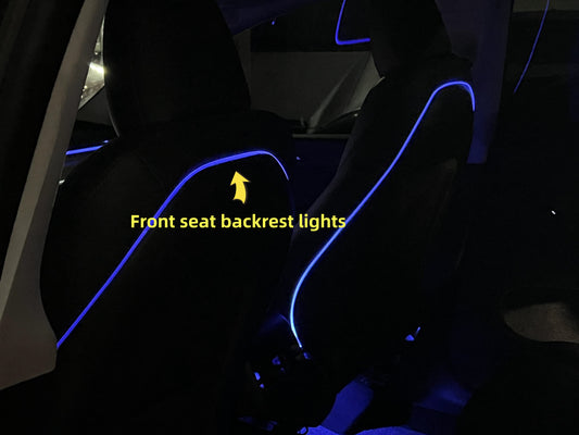 Backrest Light for Model3 ModelY (2019-2024) Tialloyelf