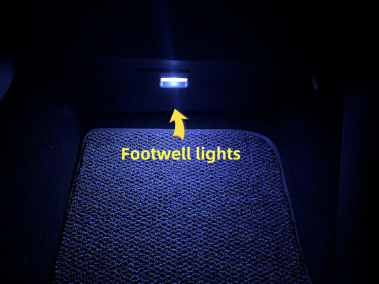 Tesla Footwell Lights for Model3 ModelY (2019-2024) Tialloyelf