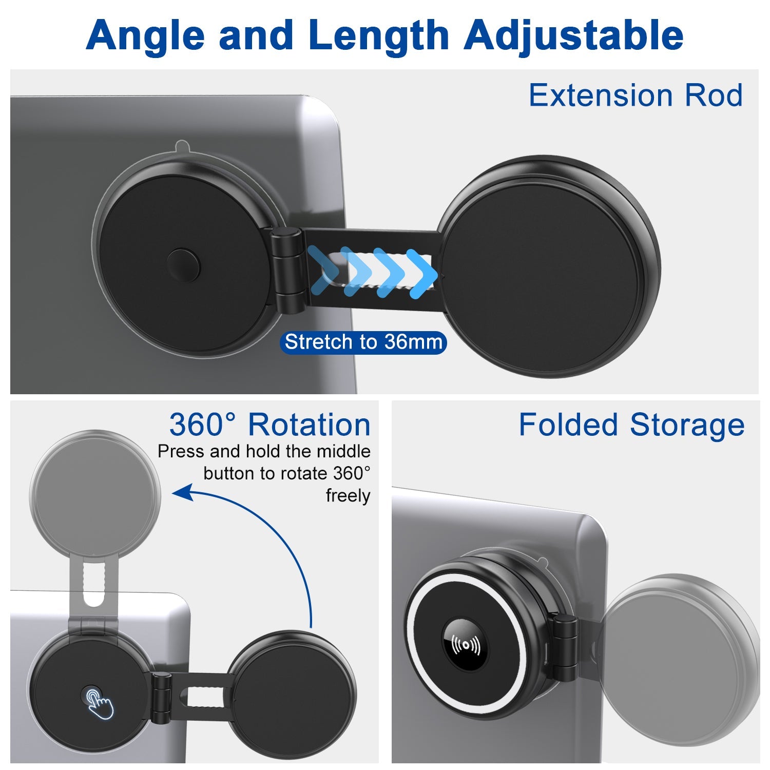 Model 3 & Y MagSafe 15W Fast Charging Smartphone Display Mount Allan