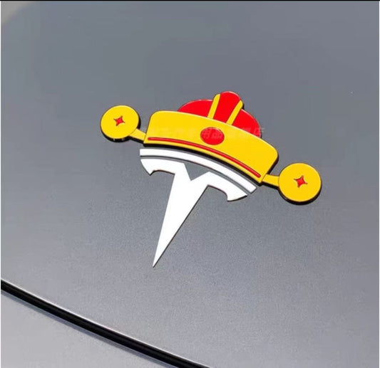 Tesla logo sticker