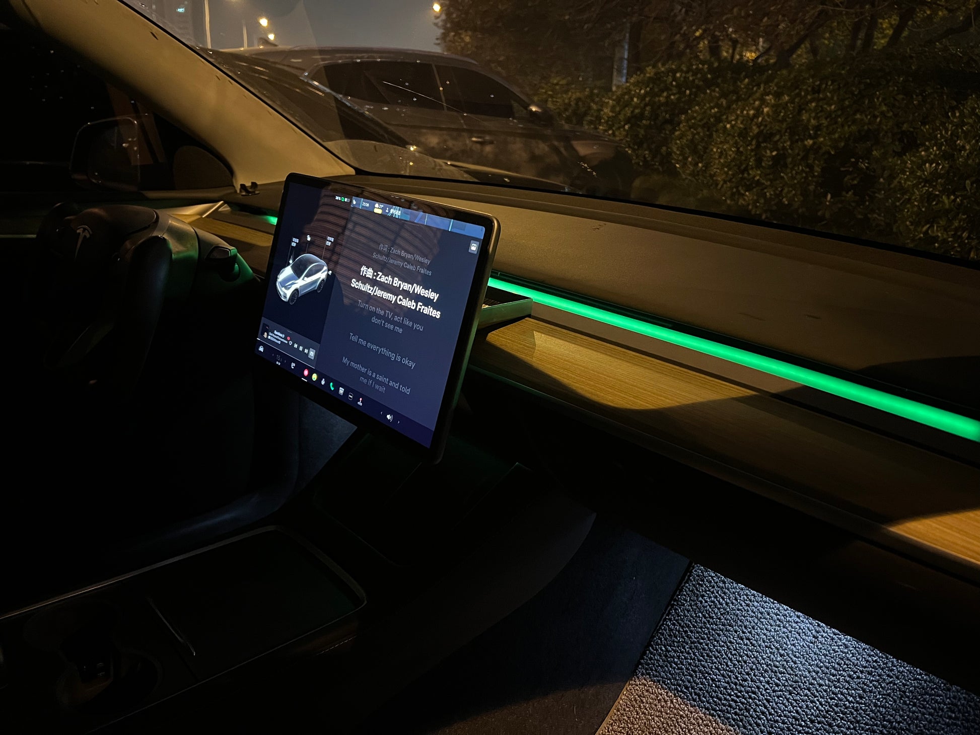 Tesla ambient light for Model3 ModelY (2019-2024) Platinum kit