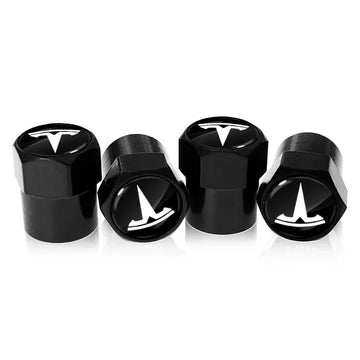 4-Pack Valve Caps for Tesla Model 3/Y/S/X/Roadster & WYE K80