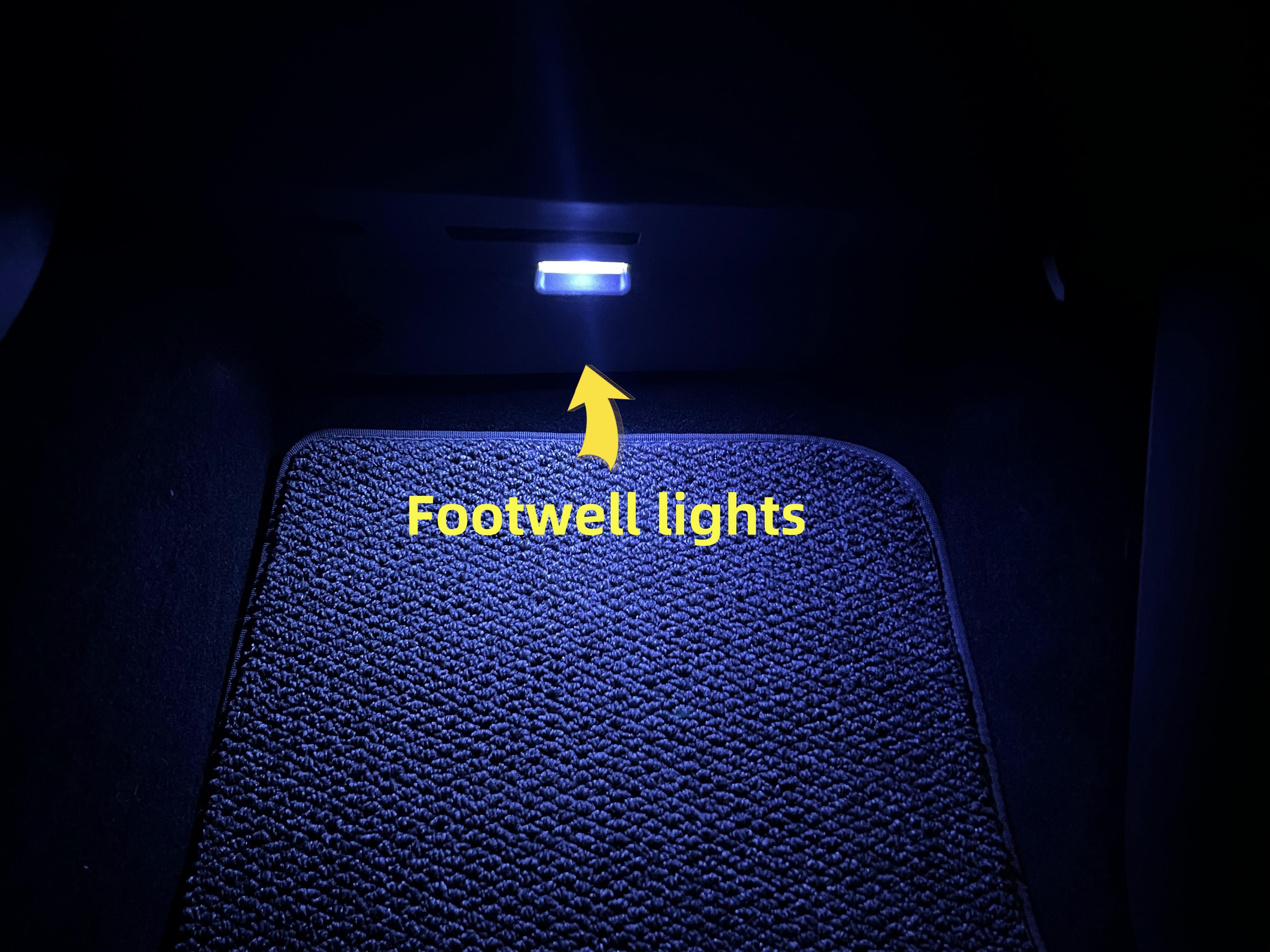 Tesla Footwell Lights for Model3 ModelY (20192024)